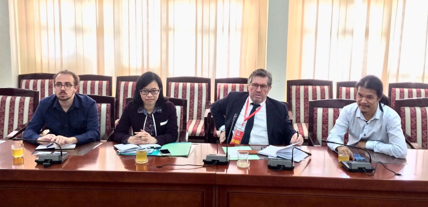 Việt Nam - Pháp “Thúc đẩy ký kết và thực hiện Dự án Hỗ trợ quản lý tổng hợp vùng cửa sông Hải Phòng và các Vịnh Hạ Long và Bái Tử Long”